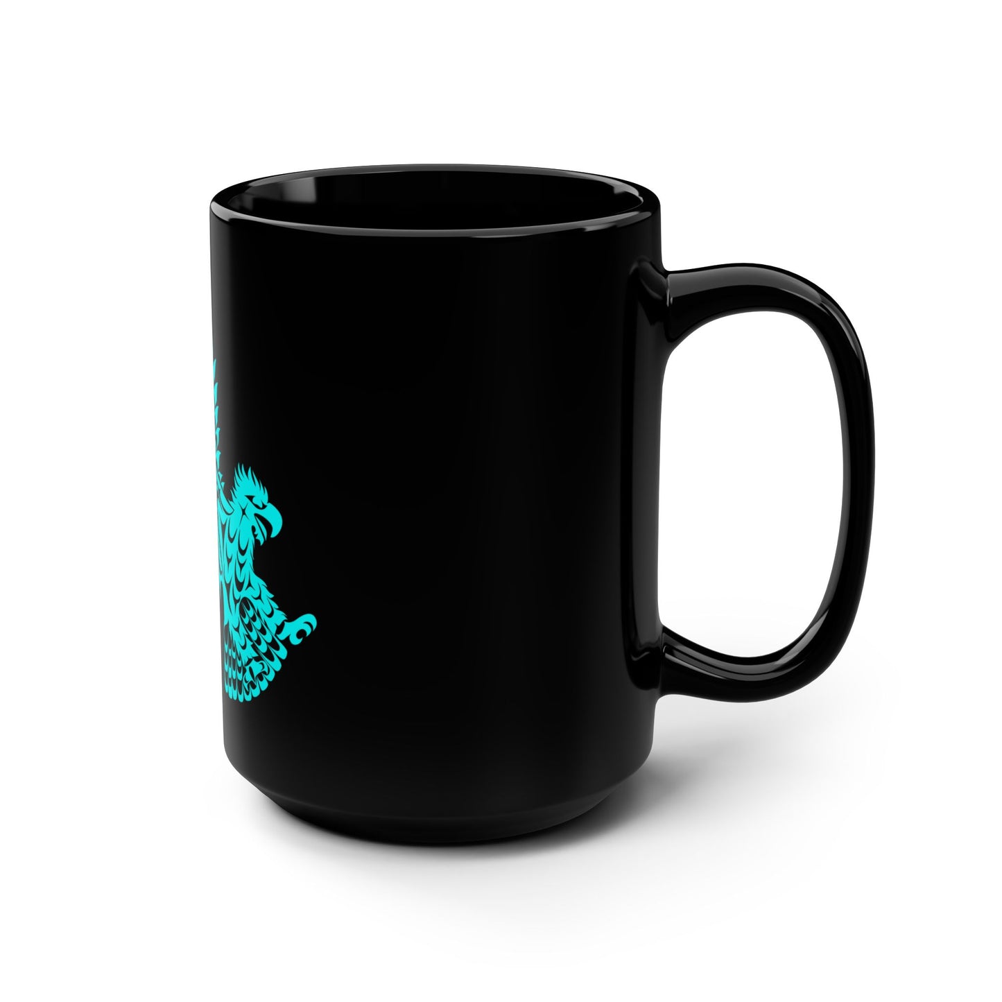 Black Mug, 15oz