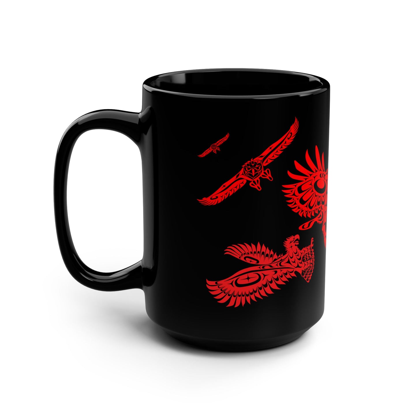 Black Mug, 15oz